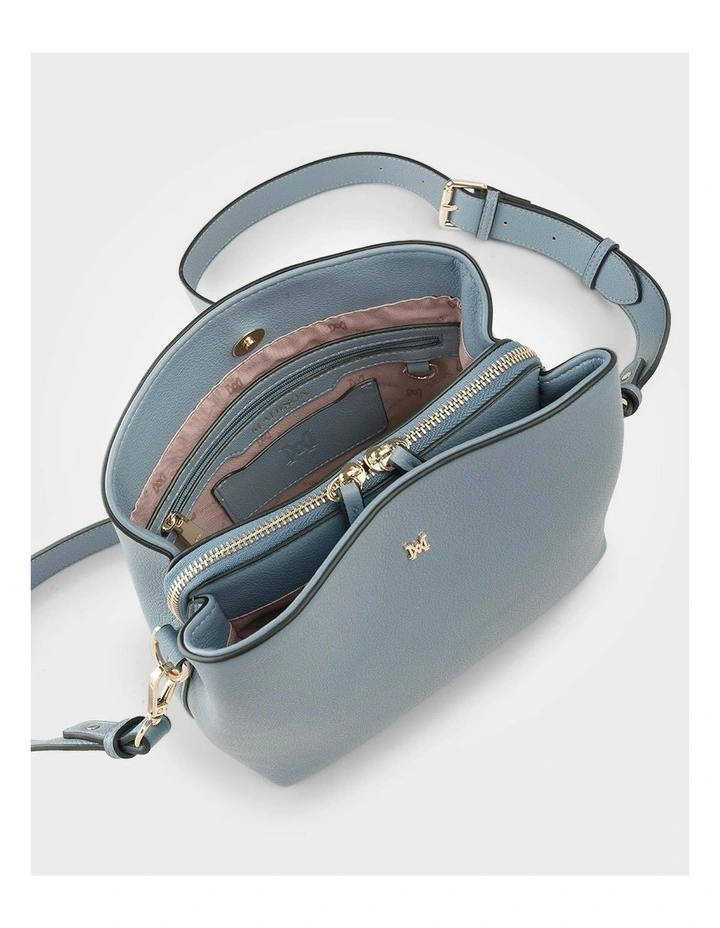 Joanie 3 Compartment Crossbody Bucket Bag image 5