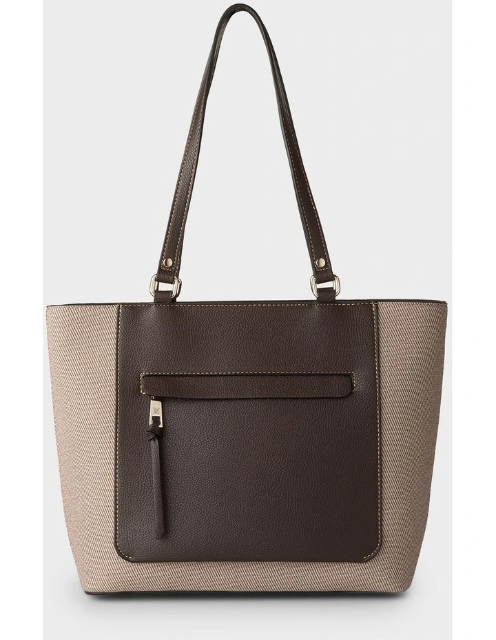 Roxanne Medium Tote With Front Zip Pocket in Multi image 1