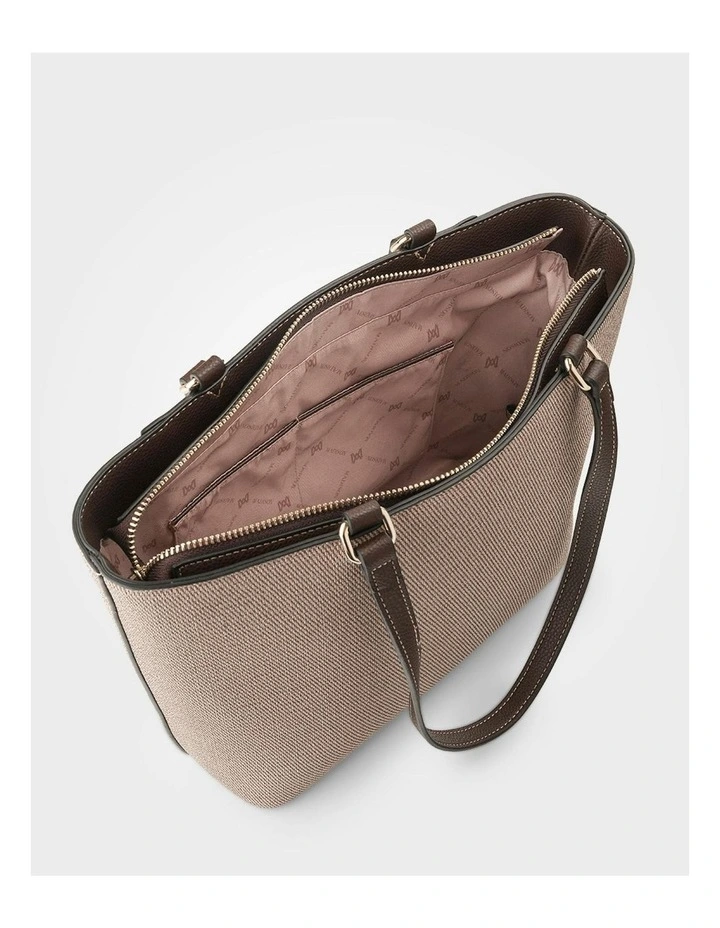 Roxanne Medium Tote With Front Zip Pocket in Multi image 6