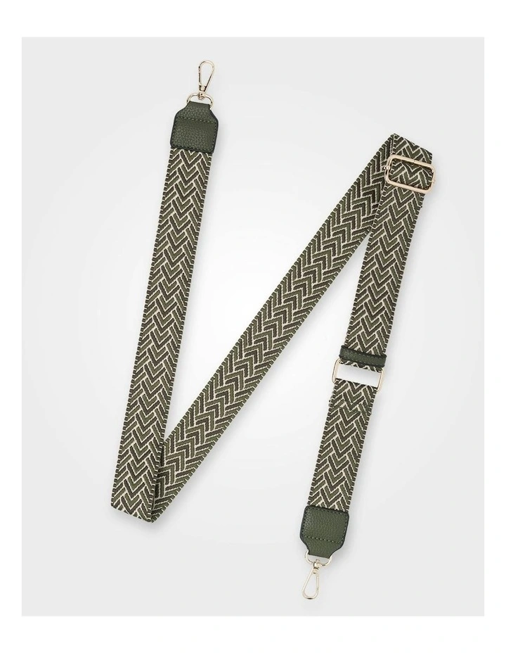 Monica Camera Crossbody Bag   Chevron Stripe Bag Strap image 6