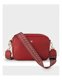 Monica Camera Crossbody Bag   Chevron Stripe Bag Strap