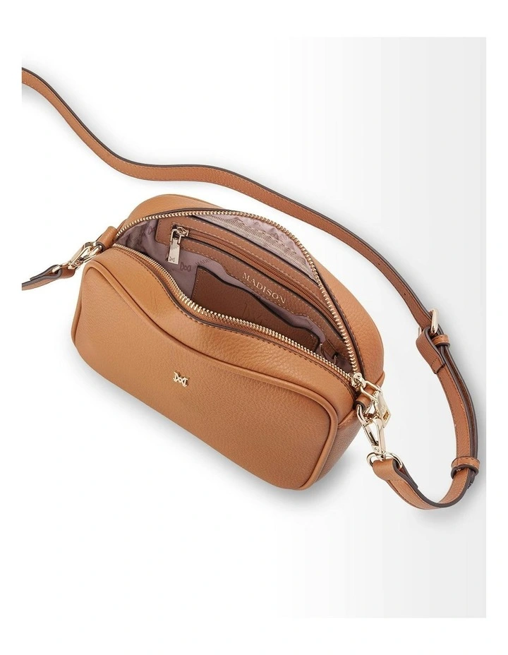 Monica Camera Crossbody Bag   Chevron Stripe Bag Strap image 5