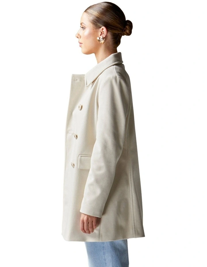 Speak Easy Jacket in Ecru image 2