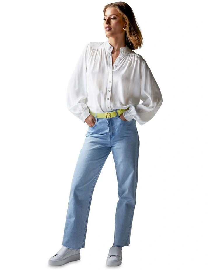 Loyal Blouse in Ivory image 4