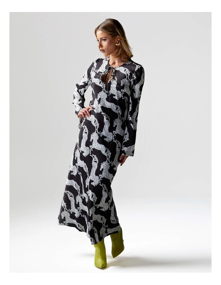 Perfect Match Bias Dress in Black Colt image 1