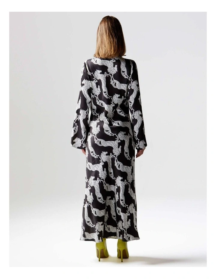 Perfect Match Bias Dress in Black Colt image 2