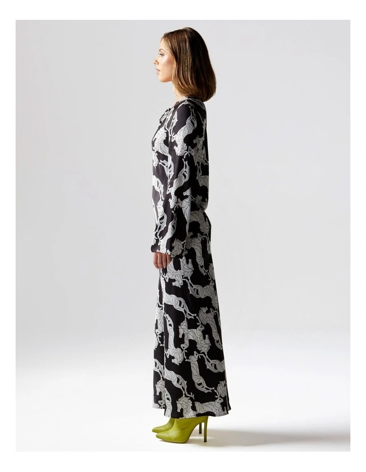 Perfect Match Bias Dress in Black Colt image 3