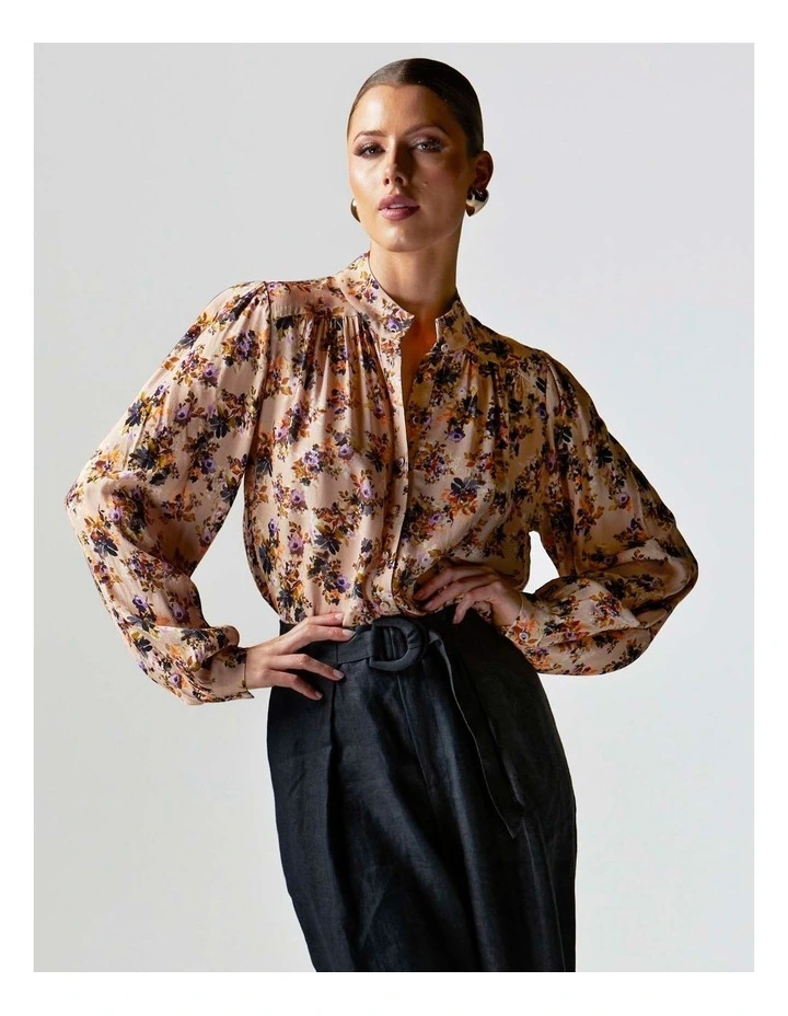 Odette Ruffle Blouse - Fate & Becker