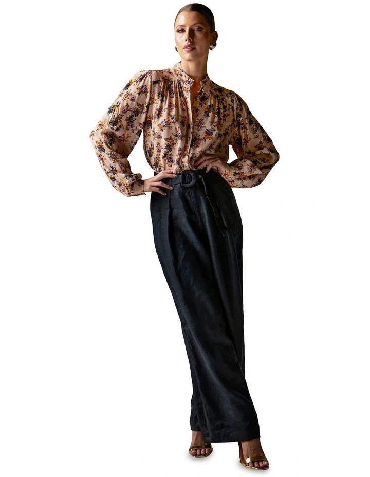 Loyal Blouse in Violet Floral image 3