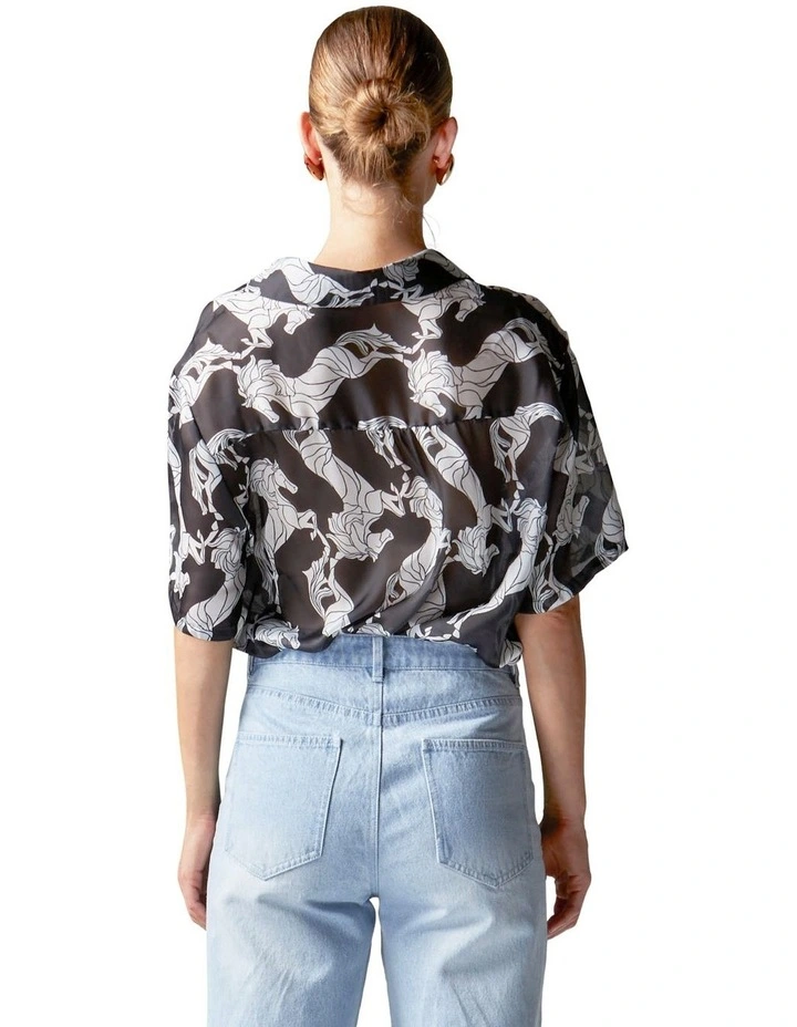 Perfect Match Shirt in Black Colt image 2