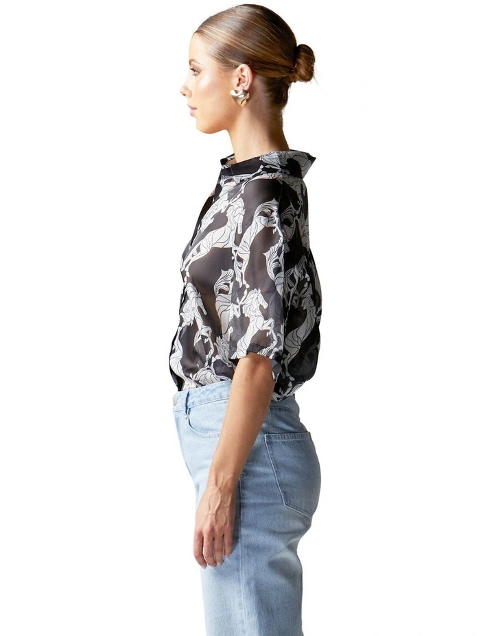 Perfect Match Shirt in Black Colt image 3