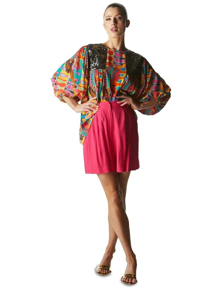 Godiva Blouse in Multi image 4