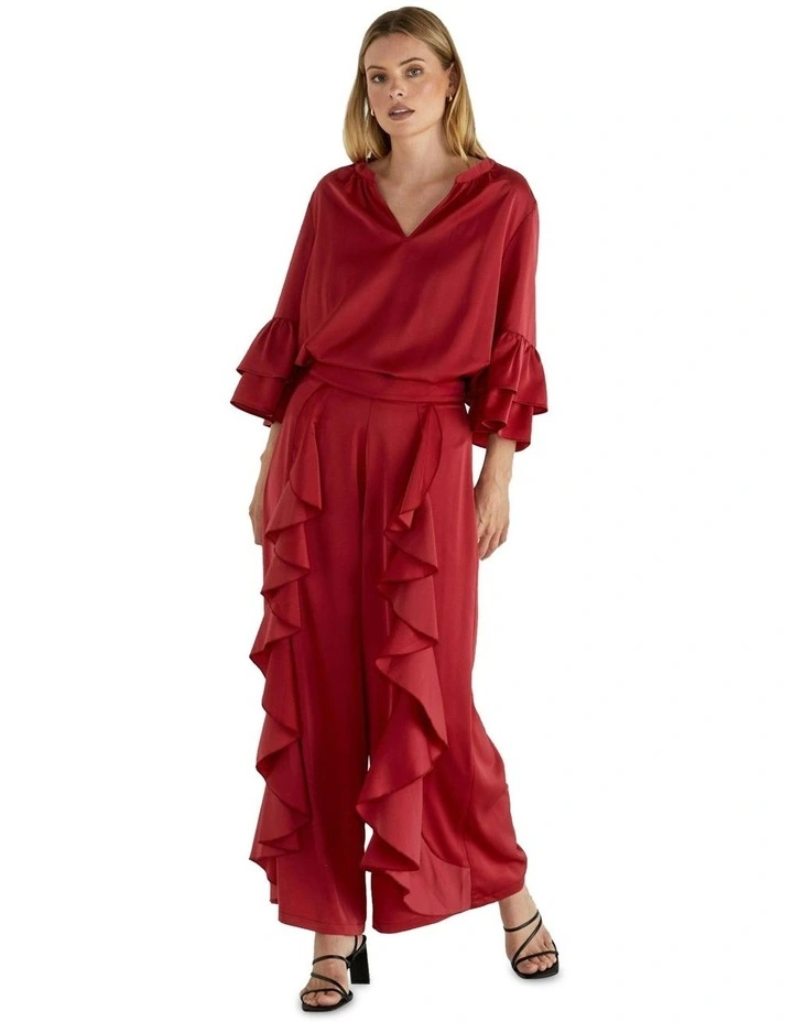 The Dancer Top in Red image 2