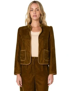 Intricate Jacket in Gold