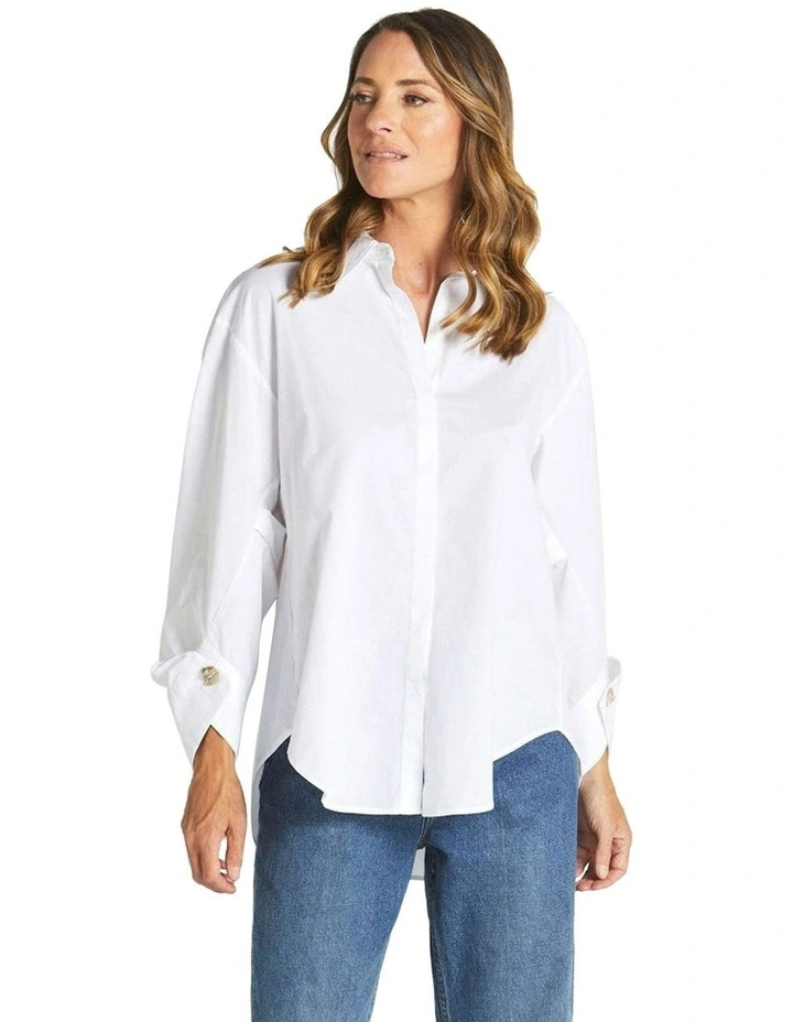 Melody Shirt in White image 1