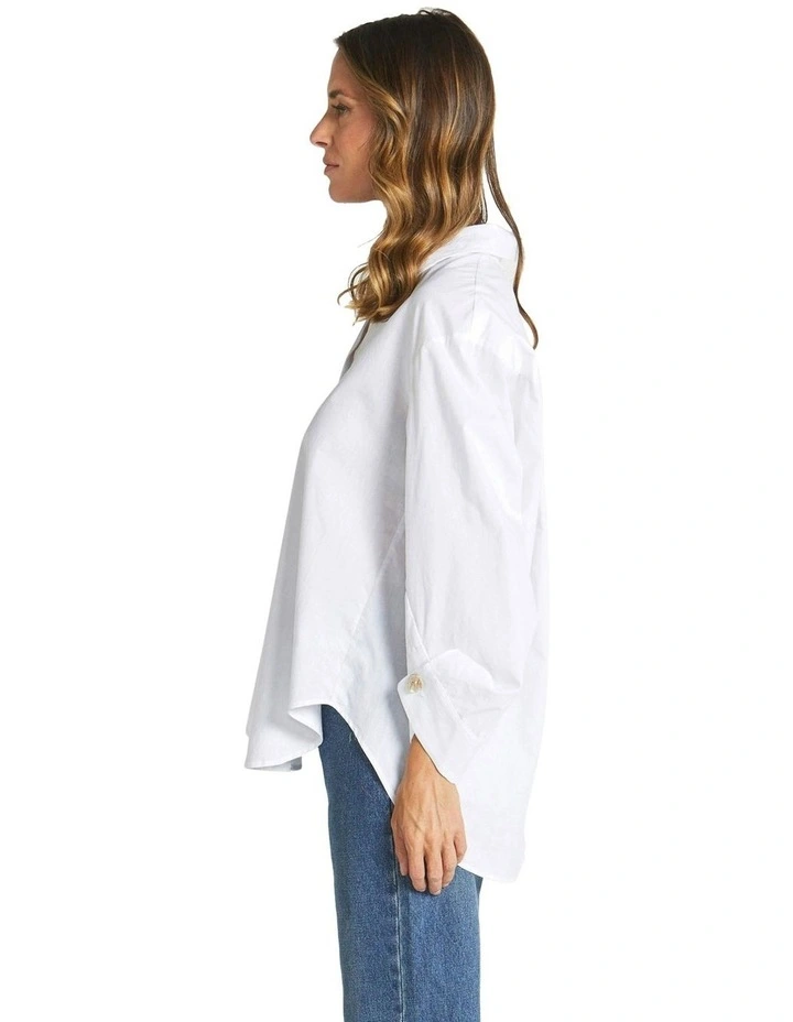 Melody Shirt in White image 5