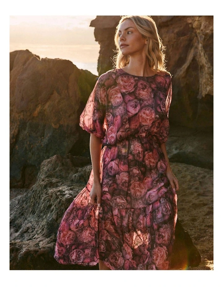 Phenomenon Dress in Peony image 3
