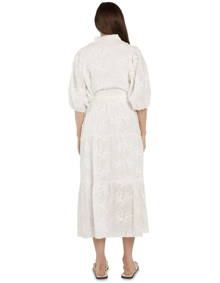 Gardenia Dress in White image 4