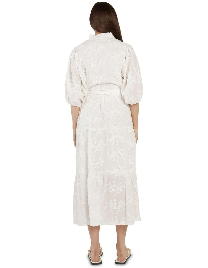 Gardenia Dress in White image 5