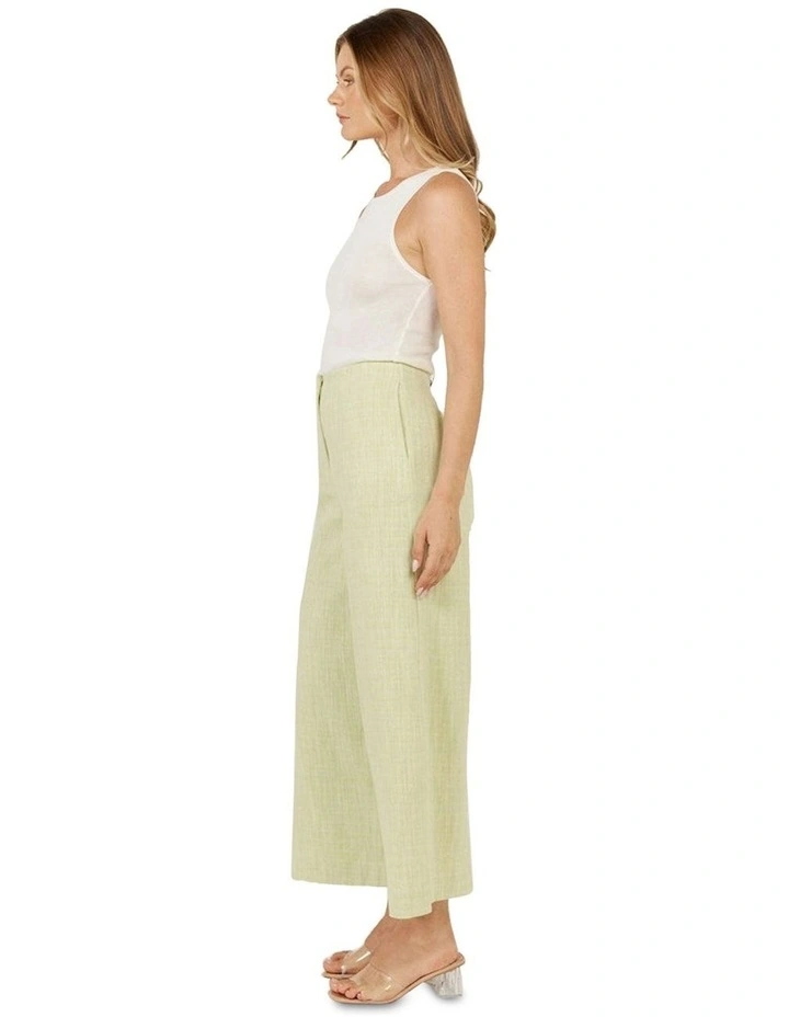 St Helena Pant in Acid Green image 3
