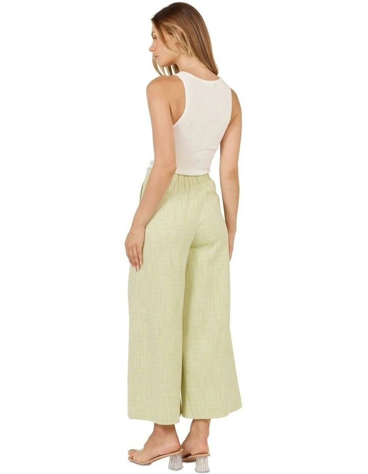 St Helena Pant in Acid Green image 4