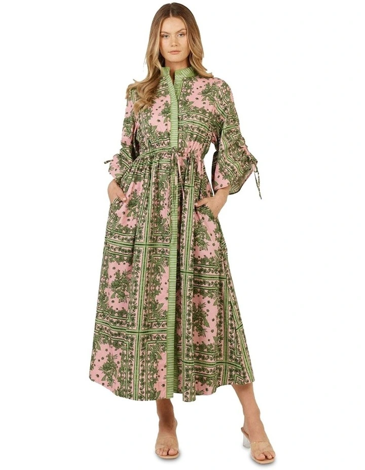 Dominica Dress in Green image 2