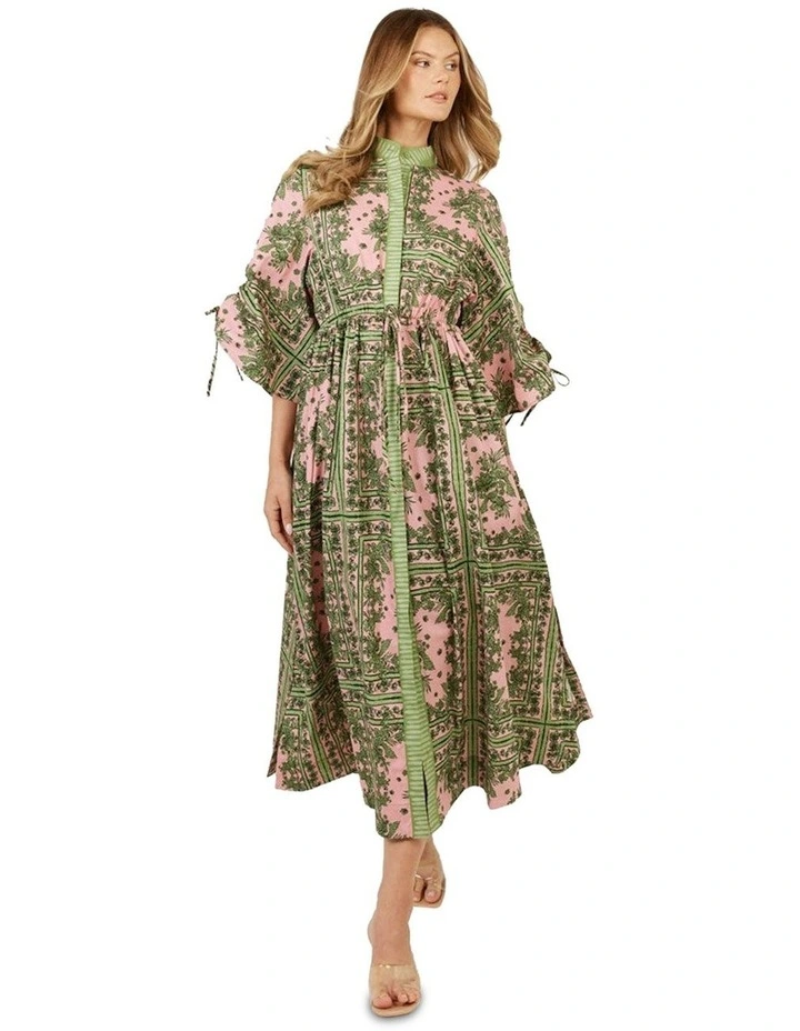 Dominica Dress in Green image 3