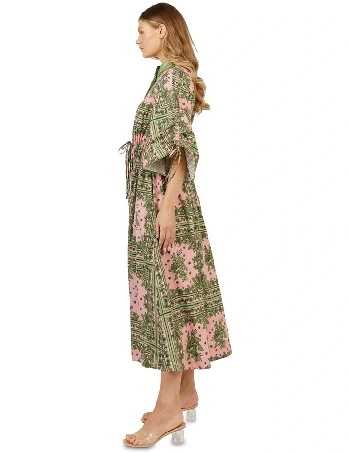 Dominica Dress in Green image 4