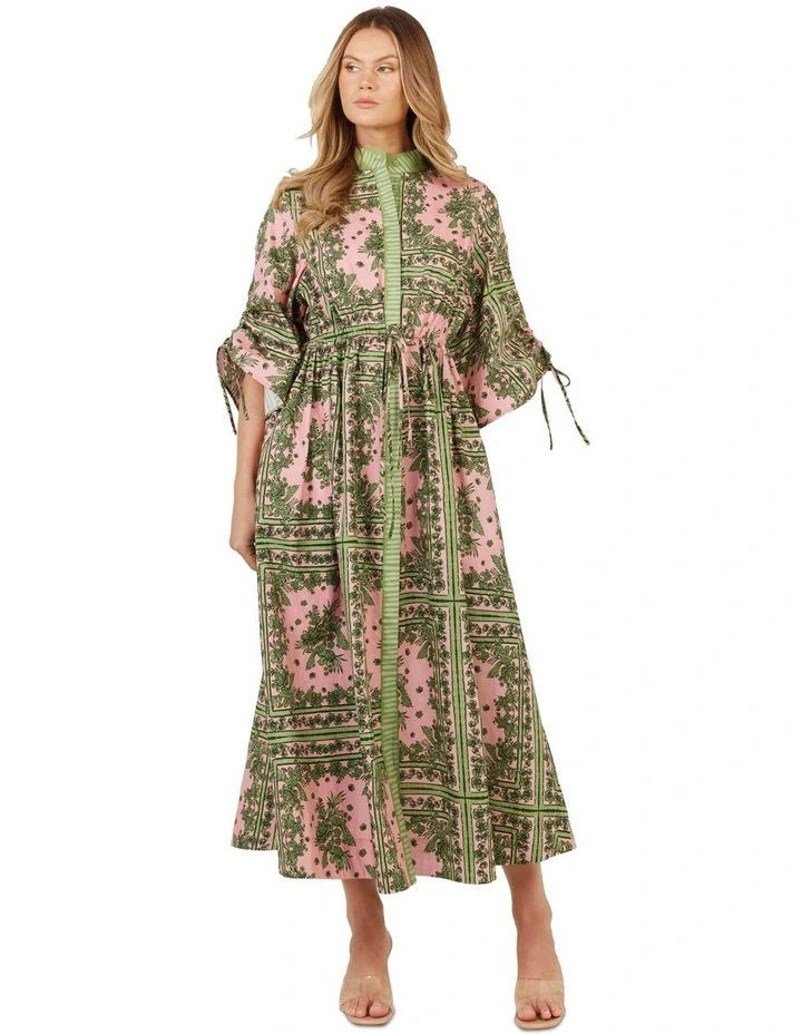 Dominica Dress in Green image 6