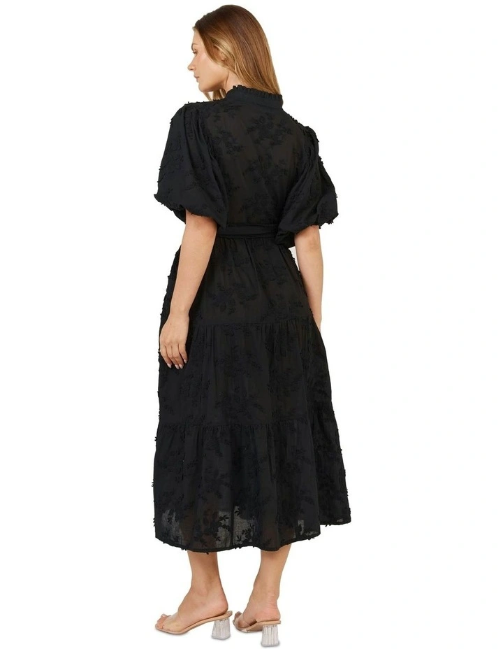 Gardenia Dress in Black image 4