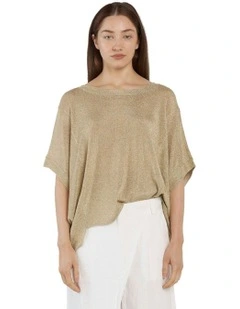 Corsica Knit Top in Gold