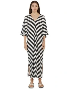 Madeira Stripe Dress in Multi