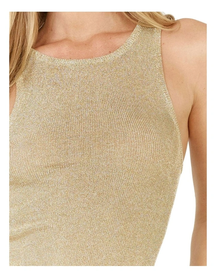 Corsica Tank in Gold image 5