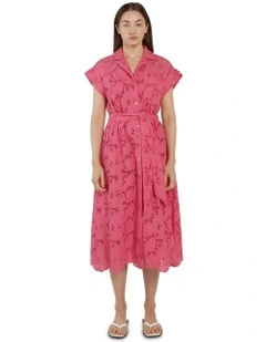 Worth It Dress in Hot Pink