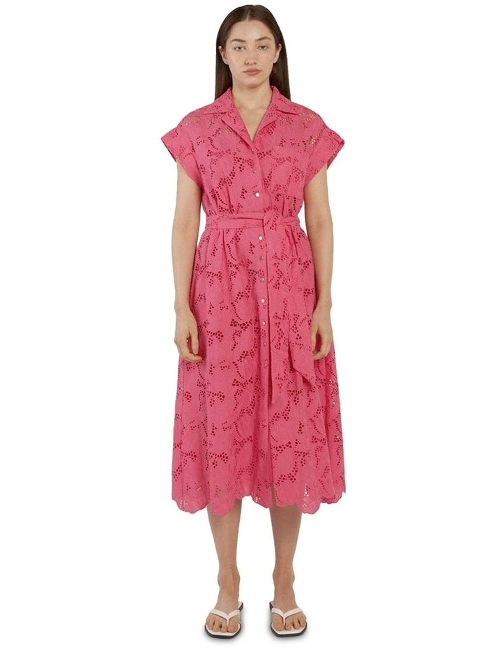 Worth It Dress in Hot Pink image 1
