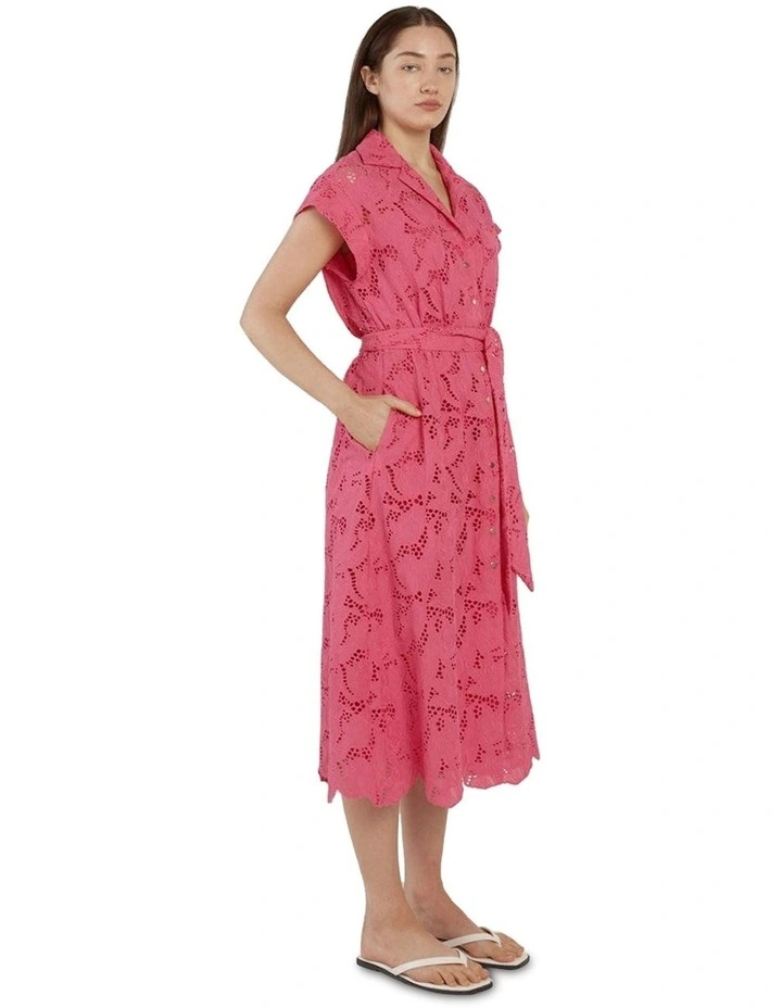 Worth It Dress in Hot Pink image 2