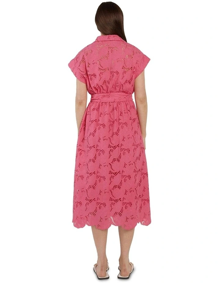 Worth It Dress in Hot Pink image 3