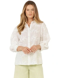 Gardenia Shirt in White