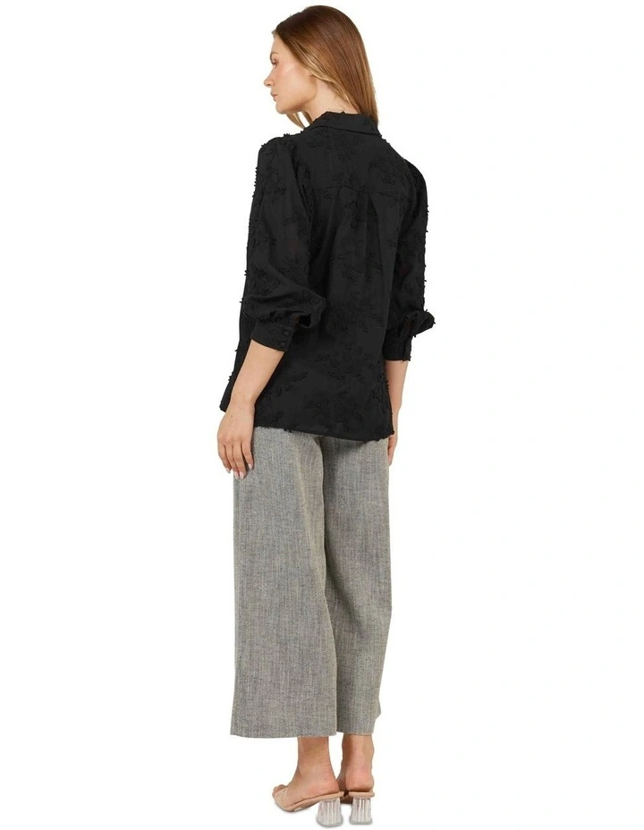 Gardenia Shirt in Black image 4