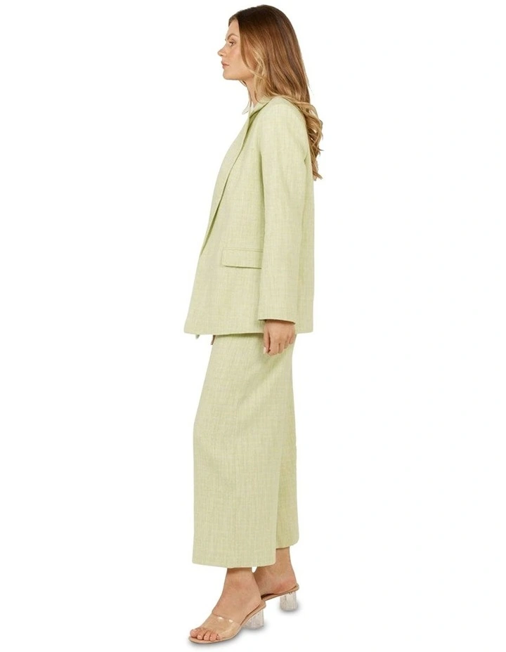 St Helena Blazer in Acid Green image 3