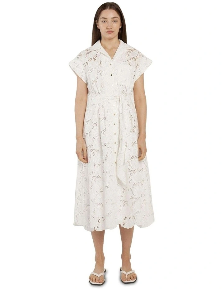 Worth It Dress in White image 1