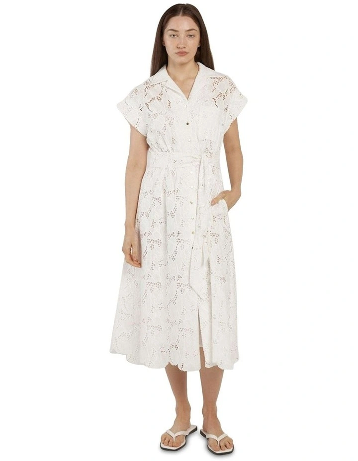 Worth It Dress in White image 2