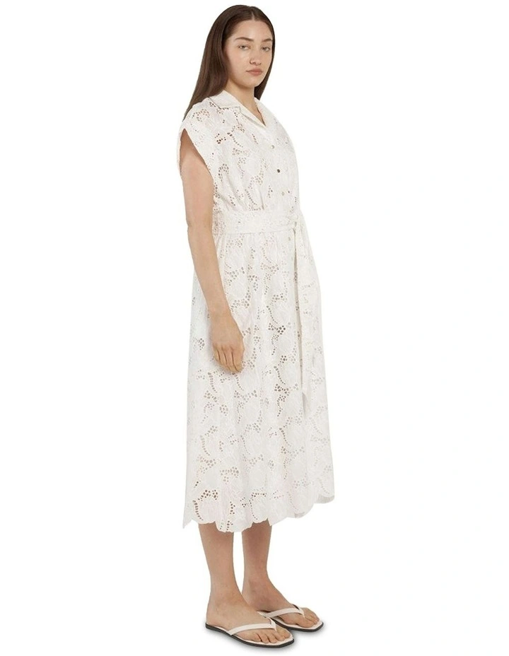Worth It Dress in White image 3