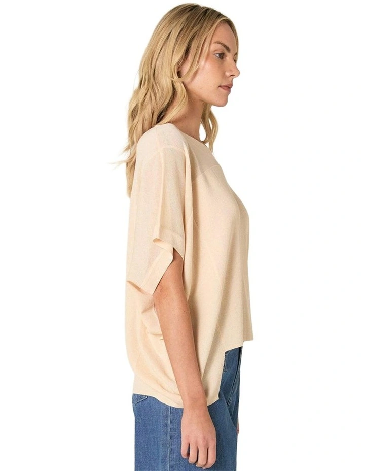 Esther Knit Top in Natural image 3