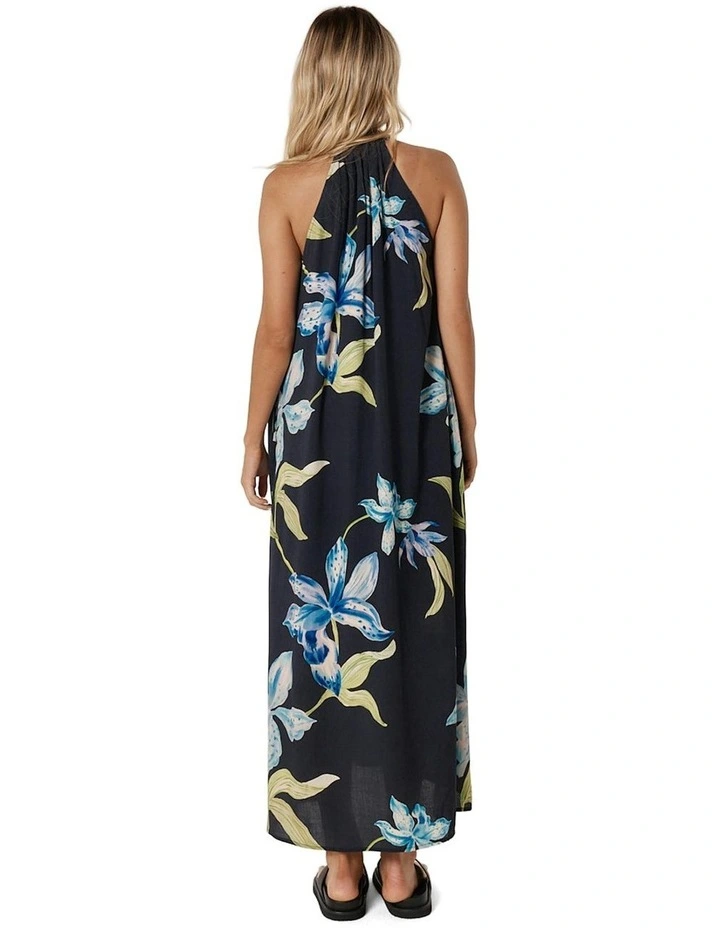 Anthea Maxi Dress in Black Floral image 2