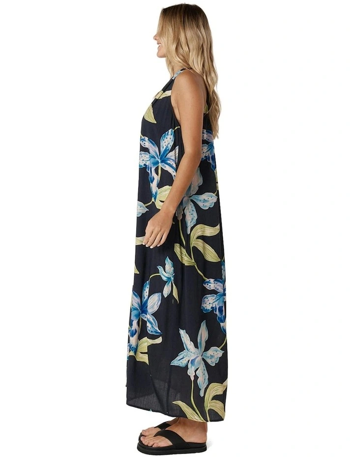 Anthea Maxi Dress in Black Floral image 3