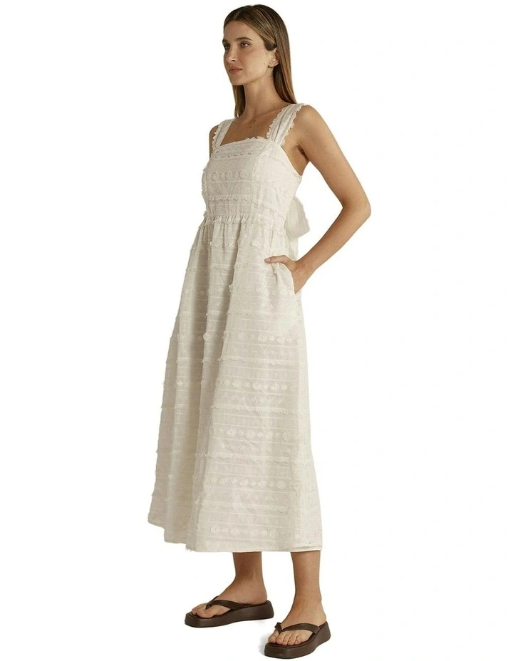 Sierra Lace Dress in Cream image 3