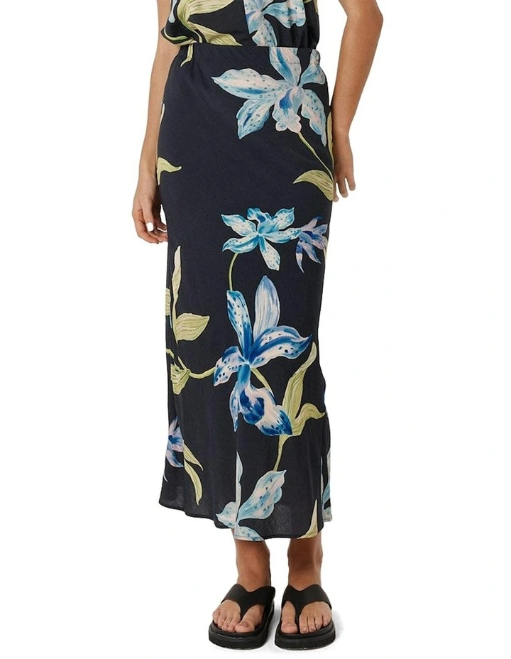 Anthea Skirt in Black Floral image 1