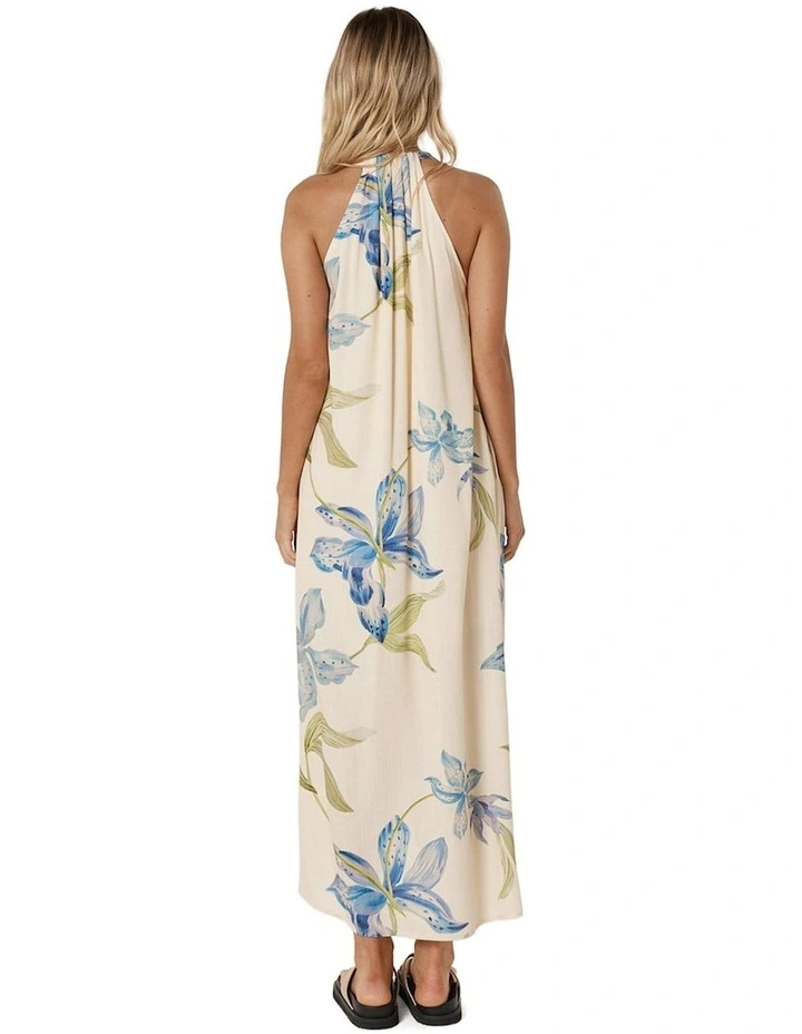 Anthea Maxi Dress in White Floral image 2