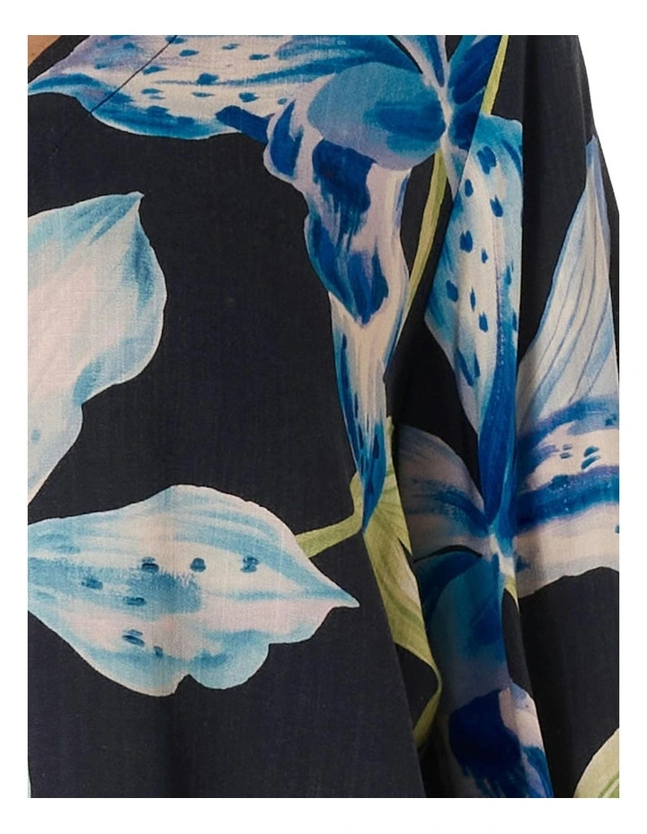 Anthea Blouse in Black Floral image 5